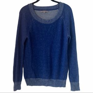Gap Crew Neck Blue Sweater Small